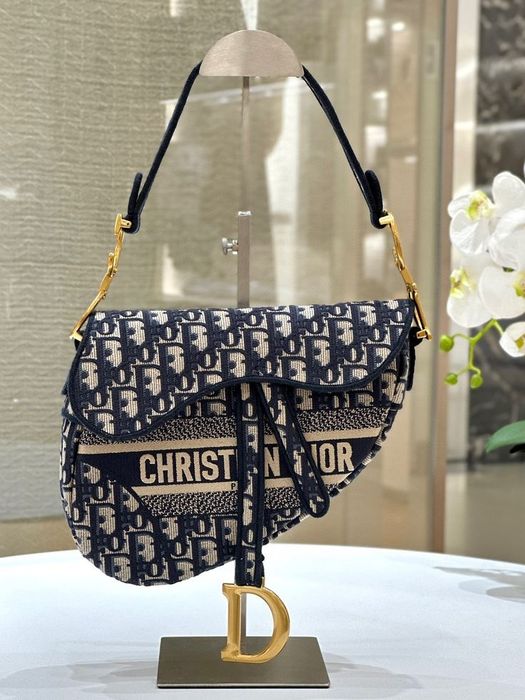 Mala Saddle Bag Monogram Oblique Christian Dior