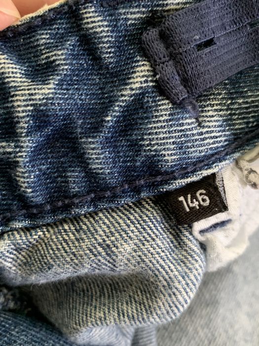 Джинси на дівчинку 146, широкі Мом варьонки