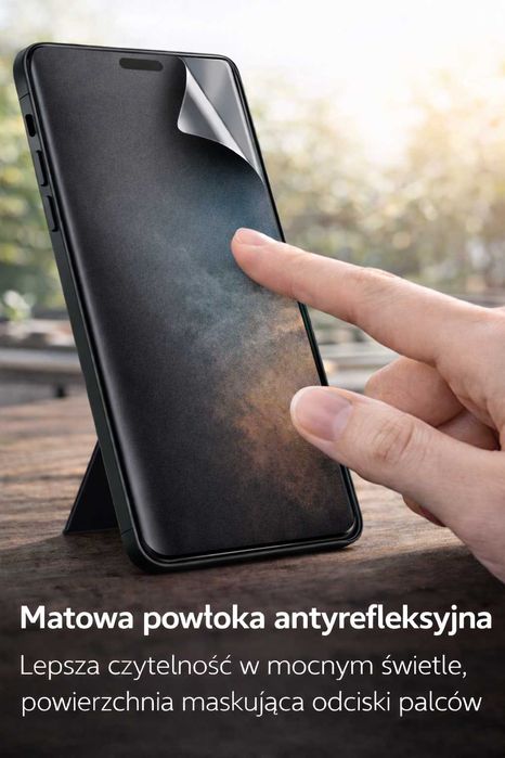 Folia ochronna Matowa i Prywatyzująca - IPhone 17