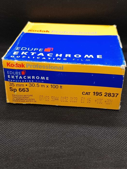 Kodak Ektachrome EDUPE Duplicating Film (30,5 metros)