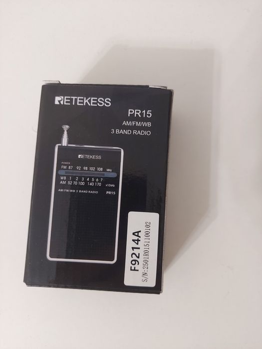Радіоприймач RETEKESS PR15