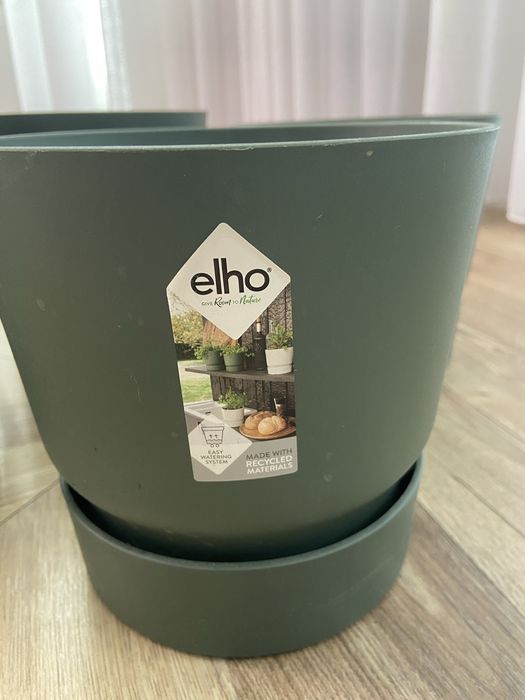 Горщик для квітів elho. Зелений