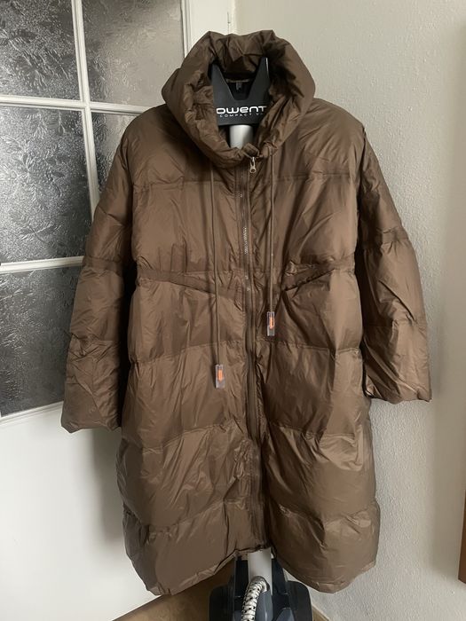 Płaszcz puchowy oversize kolory  jesień / zima