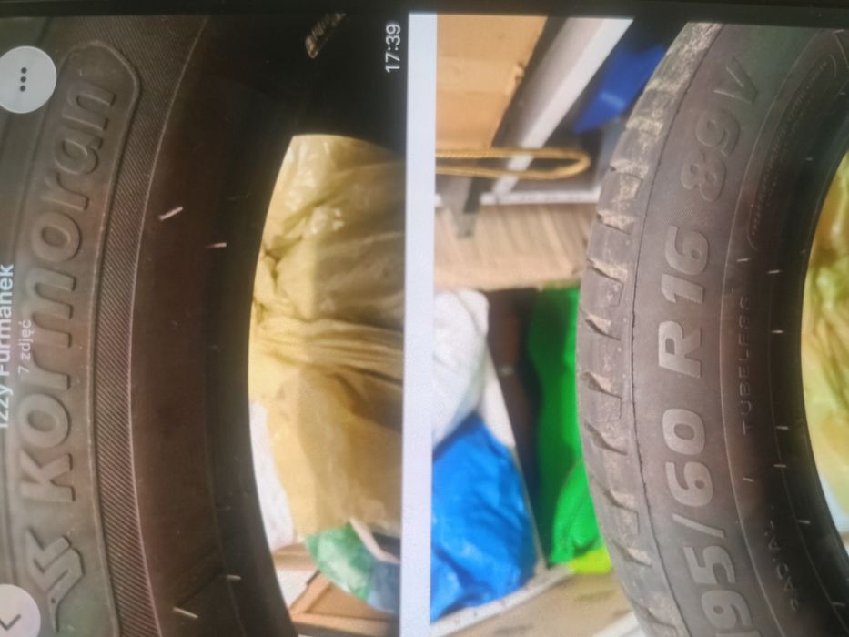 Opony  używane letnie   195/60 R16 89 V