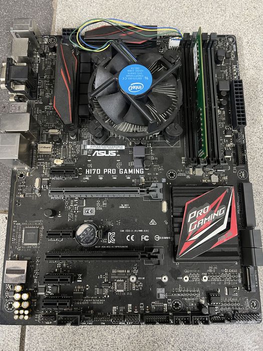 【ジャンク品】ASUS H170-PRO＆Intel Core i5-6600K ジャンク品】ASUS H170-PRO＆Intel Core i5-6600K（Yahoo
