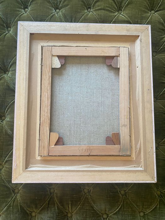 Pintura a óleo Amélia Moura e Sá 60 cm Original