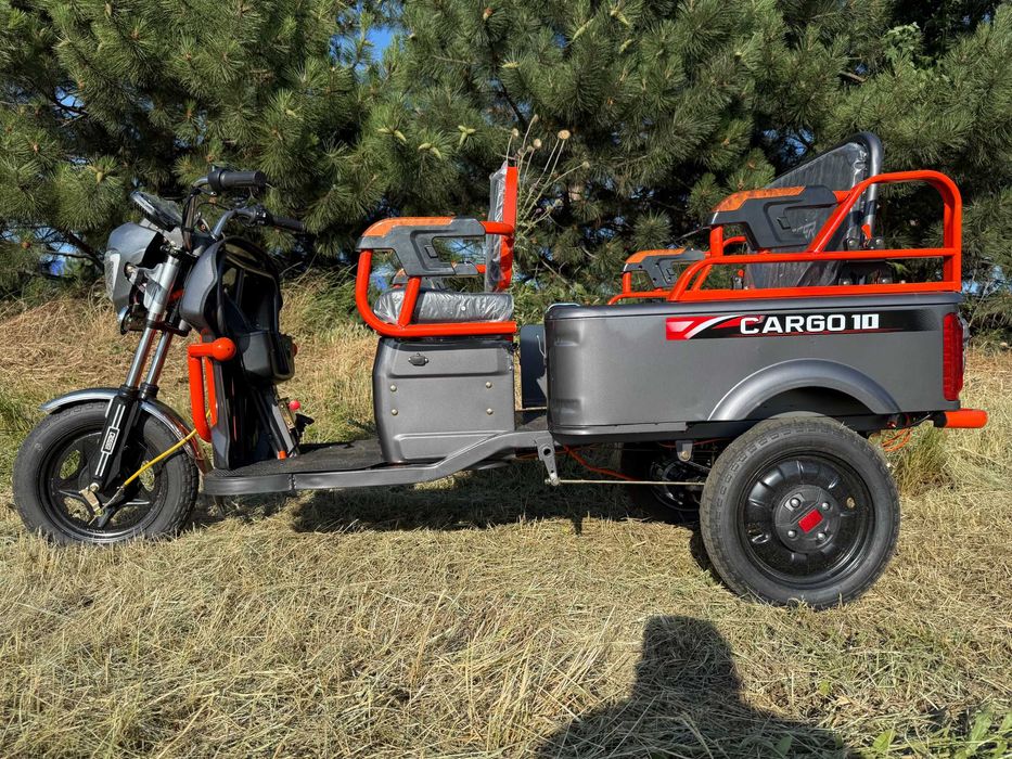 Crosser CARGO 10 64V/45Ah/2000W 2026 Літій Залізо Фосфат LifePo4 Трицикл Електротрайк