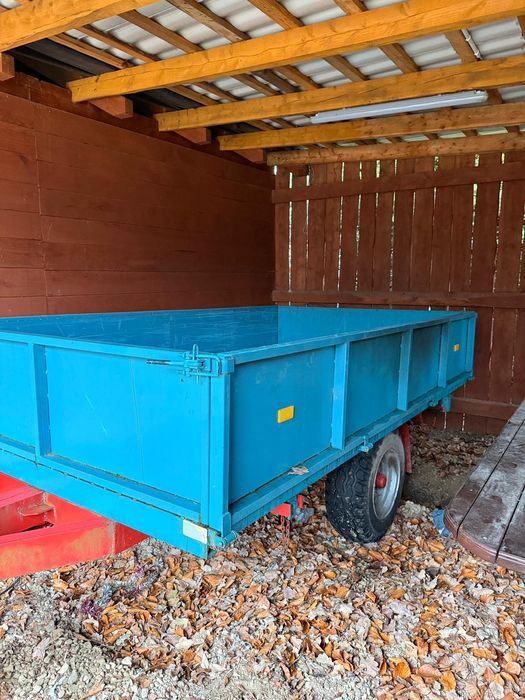 Dwukołówka wywrotka 3 strony przyczepa