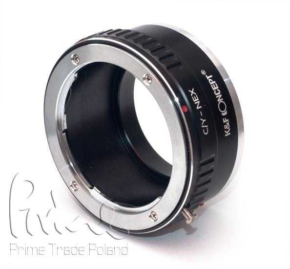 Adapter z Contax / Yashica na Sony E-mount Nex K&F Concept