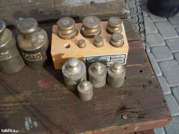 Waga szalkowa z odważnikami KURIER Warto