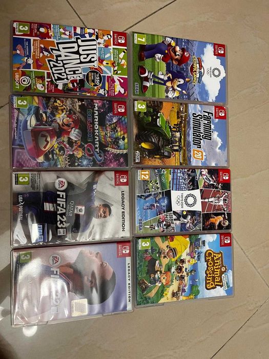 Nintendo Switch e jogos