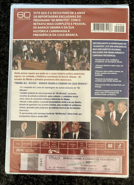 A Guerra (Livro+DVD) RTP Público Levoir,  Obama All Access DVD
