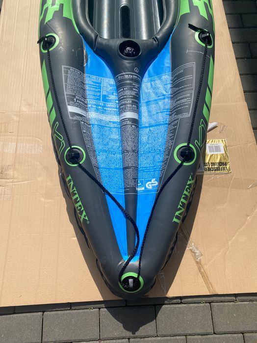 Kajak Challenger K1 Jednoosob. Zestaw 68305 Intex