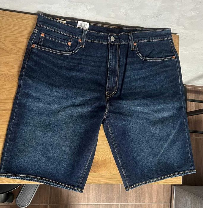 Szorty spodenki męskie LEVIS 502 Regular TAPER Nowe W 38