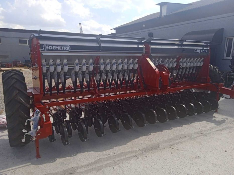 Сівалка СЗ-4,2 зернова причіпна Компенсація 25% нержавійка Mini-Till