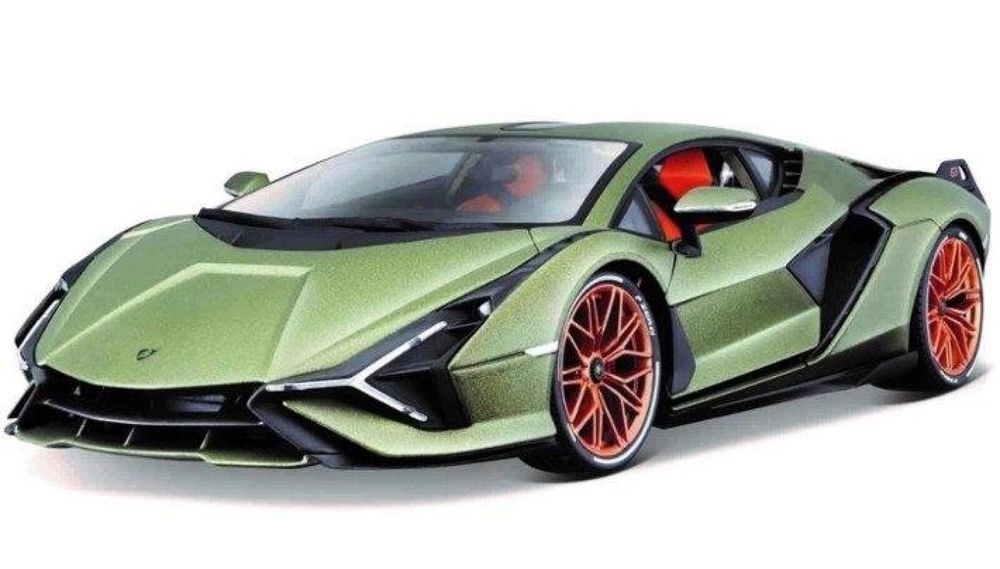 Lamborghini Sian FKP 37/1:18 BBURAGO pudełko,304x187 mm