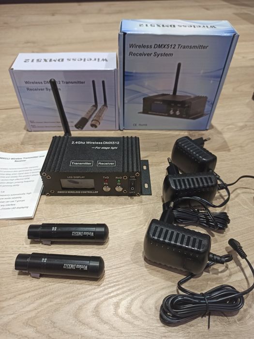 Безпровідний wi-fi DMX 512 приймач передавач Receiver Transmitter