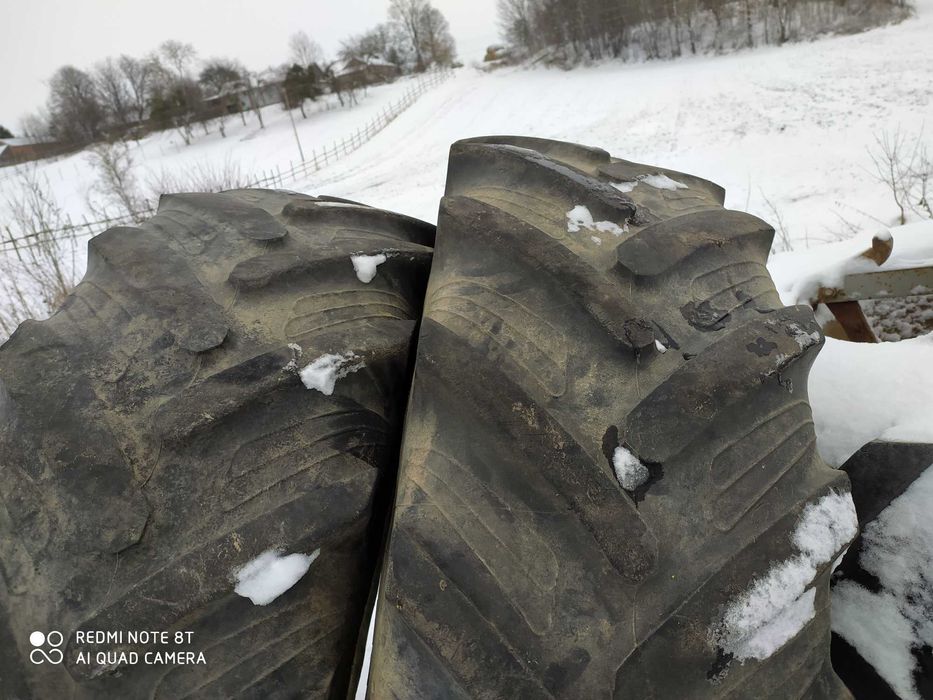 Opony 380/70/28 nie klejone