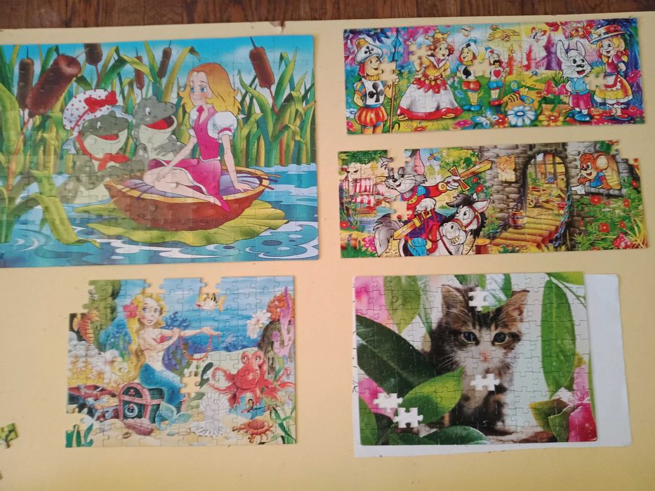 Паззлы пазли різні