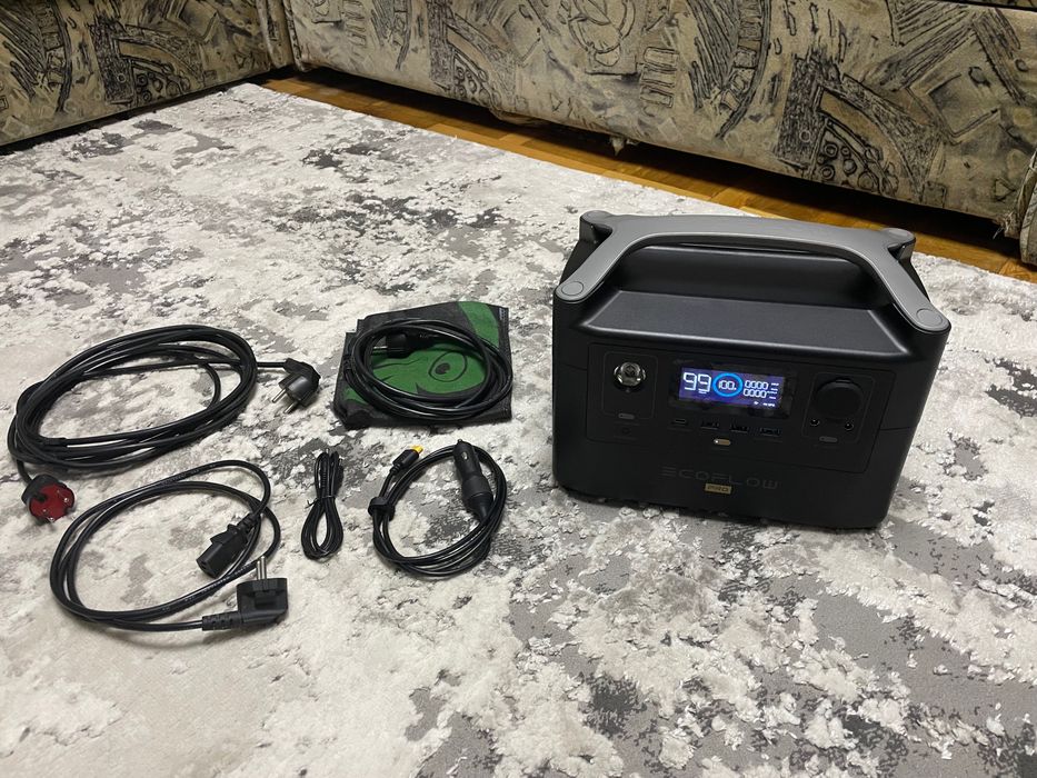 EcoFlow RIVER Pro 720Wh | Повний комплект | Гарний стан