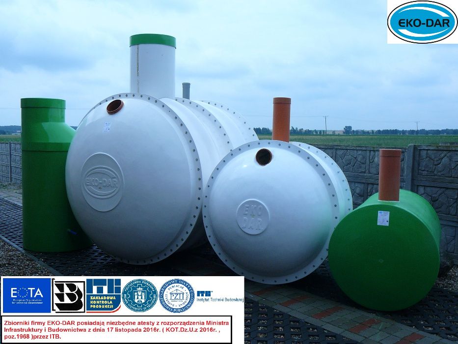 Szambo szamba zbiornik zbiorniki rsm deszczówka od 1300 do 60000L.NOWE