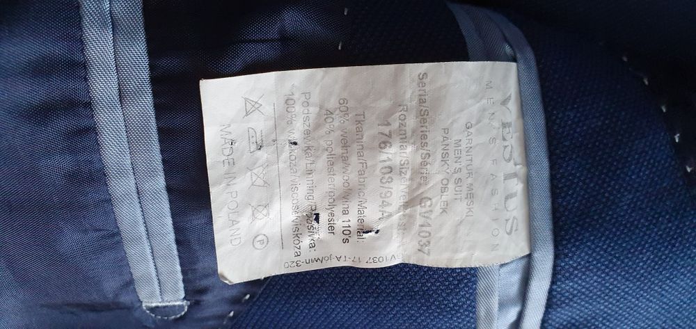 Garnitur Męski  VESTUS