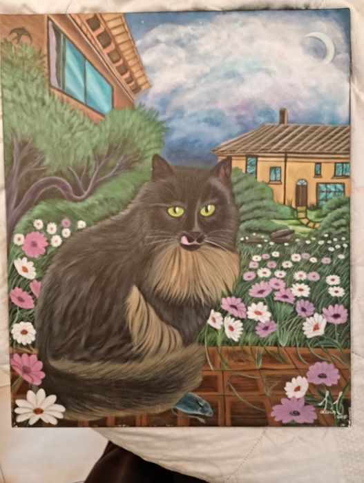 Pinturas em acrilico sobre tela