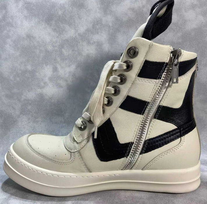 Rick Owens Dunk (Geobasket) Chrome Hearts