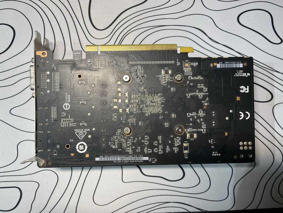 Віжеокарта 1050ti 4gb msi