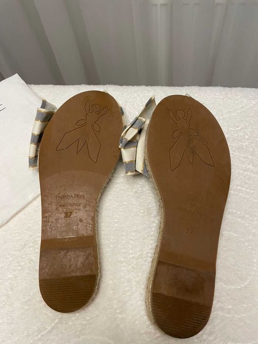 Buty klapki damskie PATRIZIA PEPE