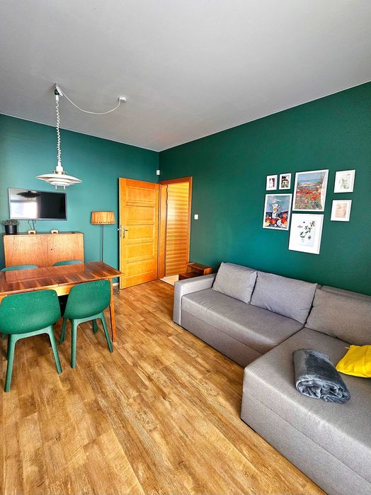 Wolny 10-12  i 16-21.8 apartament ZIELONY 5min do plaży Sopot garaż 1-4os
