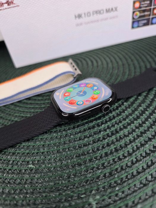 Smartwatch 10 Pro Max Gen 5 – AMOLED 2,02”, połączenia Bluetooth