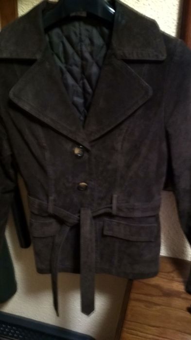 Kurtka  zamszowa -skórzana damska