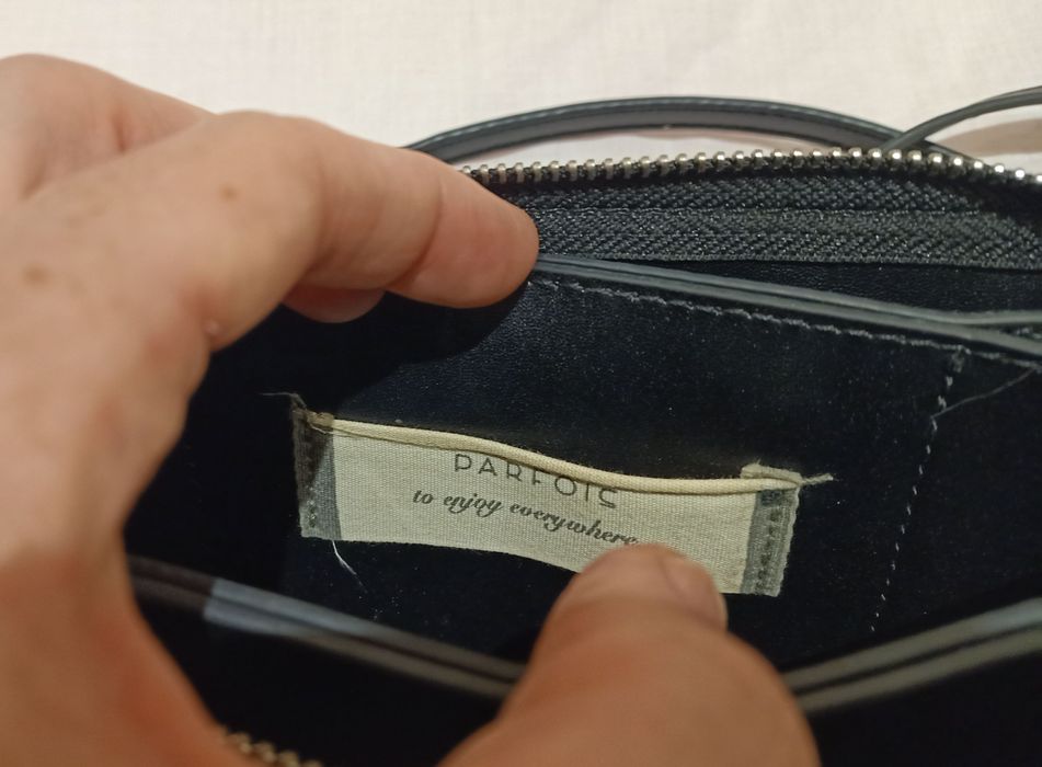 Mala de traçar preta Parfois