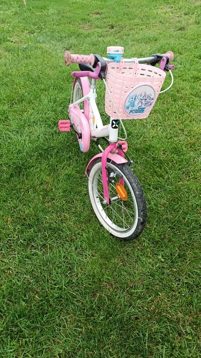 Rower dziecięcy B'twin Princess koła 16"
