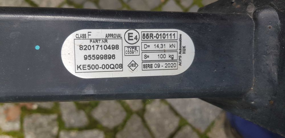 Movano Master NV400 hak holowniczy oryginał okazja wysyłka 60