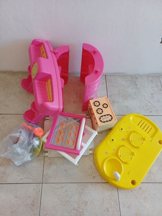 Cozinha de brincar com acessórios