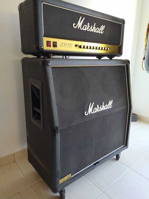 Marshall JCM 900 Hi Gain Dual Reverb 2-Channel 100-Watt Guitar Amp Head, e Marshall JCM 900 Lead Series Model 1960