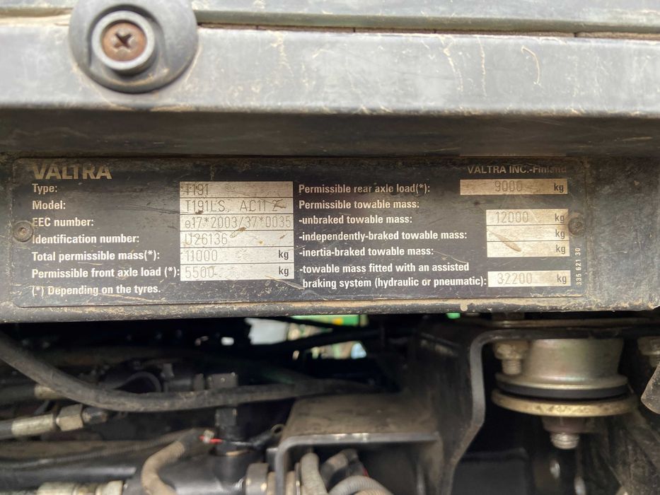 Трактор Valtra T191A 03919АІ, МЦ-0020398