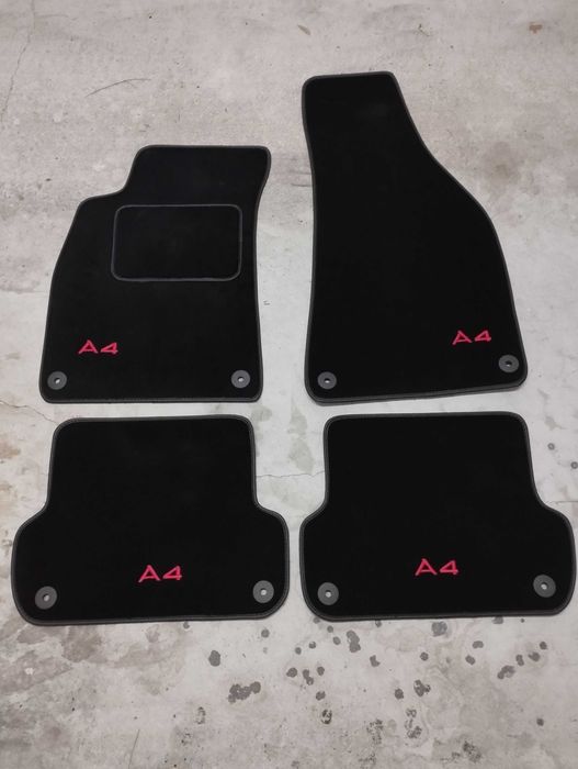 Tapetes Premium Sline para Audi A1, A2, A3, A4, A5 e TT