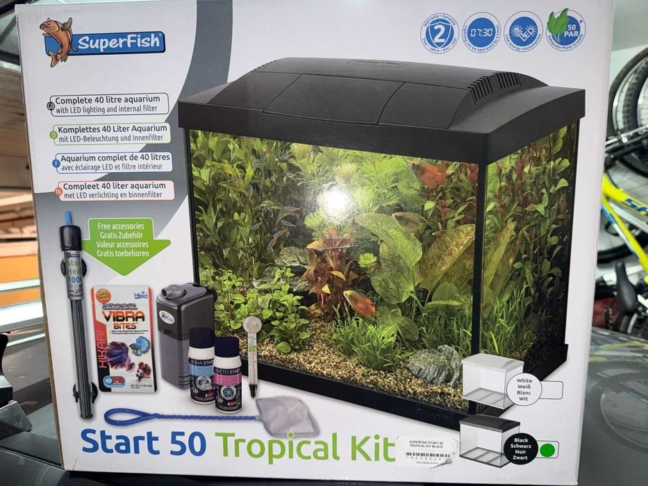 Aquário SUPERFISH START 50 TROPICAL completamente autônomo