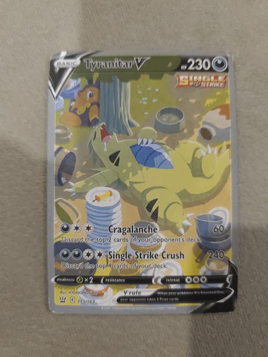 Carta-Pokémon Tyranitar V