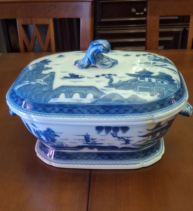 Terrina Vista Alegre Blue Canton NOVA