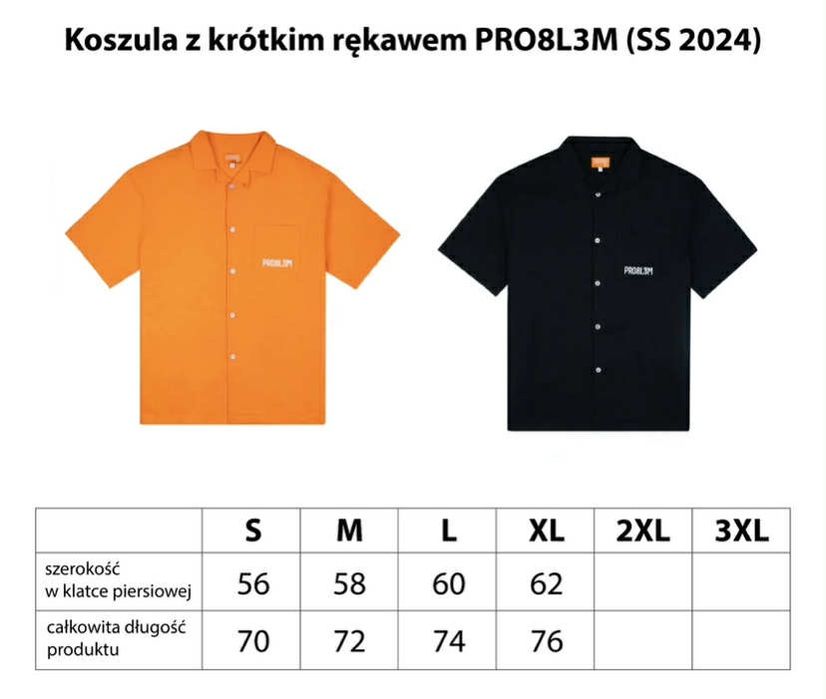 Koszula PRO8L3M M nowa oryginalna 2024 czarna