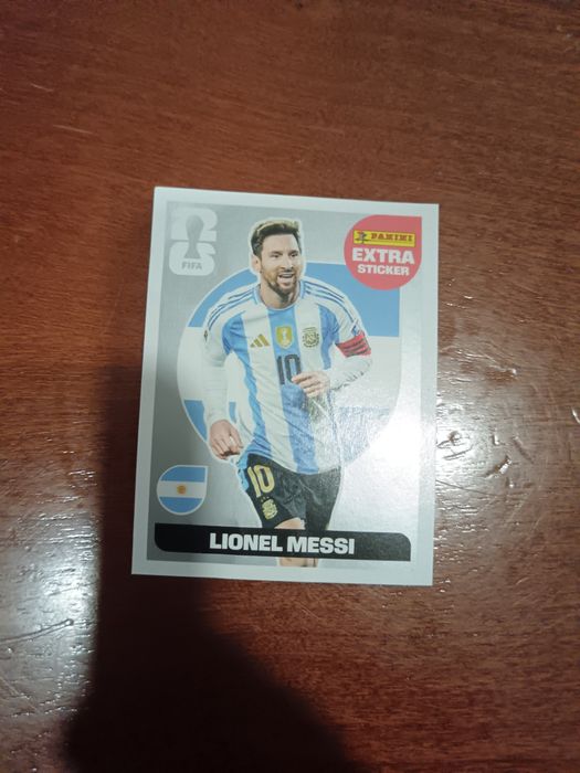 Messi Legend prata