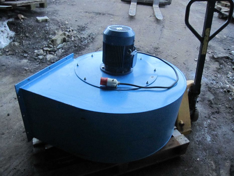 Wentylator odciąg pyłu trocin turbina