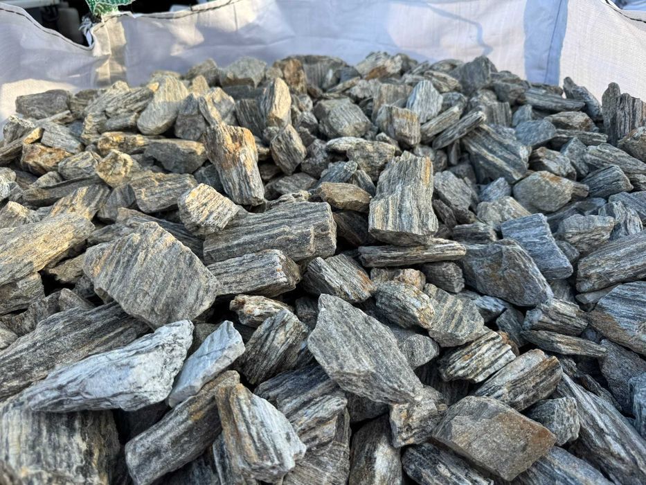 Kora Kamienna Gnejs - Kamienie ozdobne do ogrodu - PŁUKANA - BIG-BAG