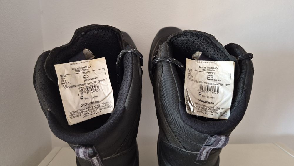 Botas Forclaz MT100 M Black