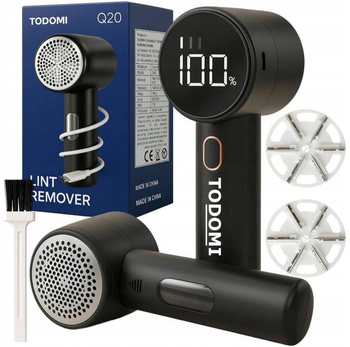 GOLARKA do ubrań swetrów wyświetlacz LED Ładowanie USB MOCNA