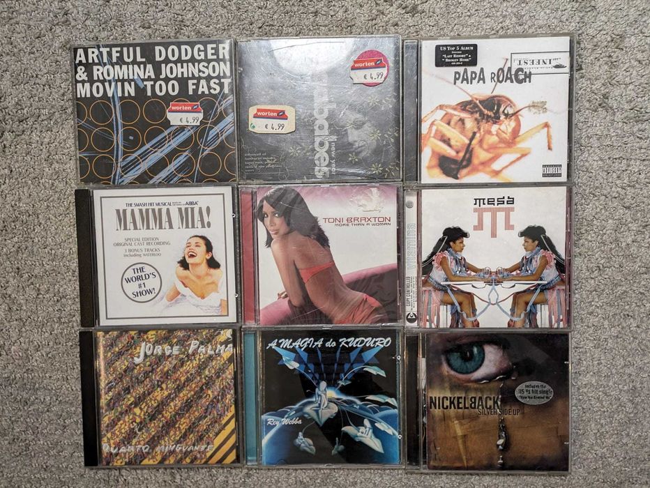 CDs de música vários